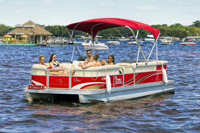 Destin Pontoon Boat Rental